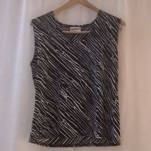 Kathy Lee women's sleeveless top size L
